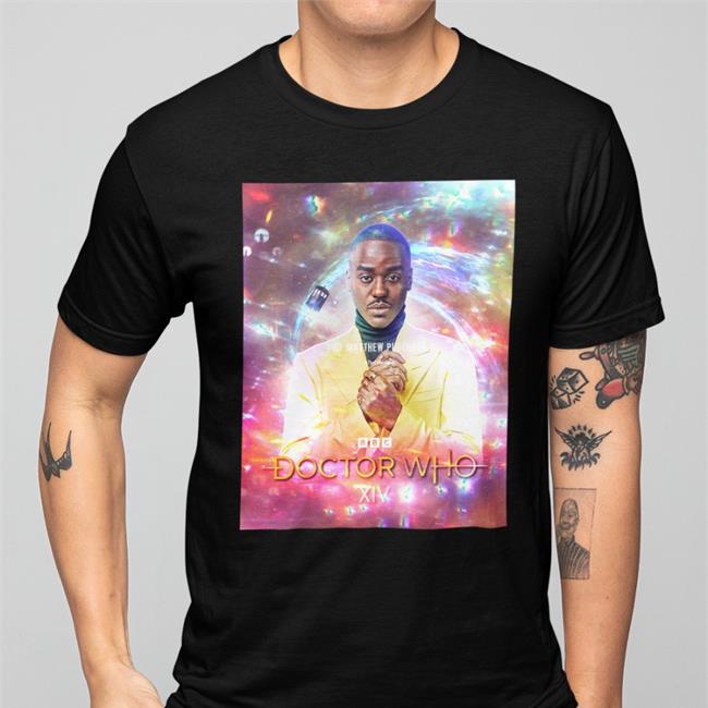 Ncuti Gatwa As Doctor Who Shirt Black