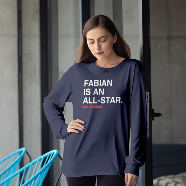 Fabian Is An All Star #Votefabian Crewneck Sweatshirt Obvious Shirts Merch