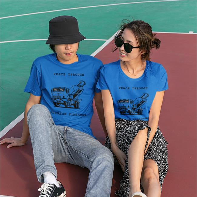 Kama Kamilia Peace Through Superior Firepower T-Shirts