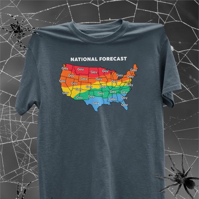 NurseBrianRN Newbury Comics Merch ay Weather Nationnal Forecast Pride LGBTQ T Shirt