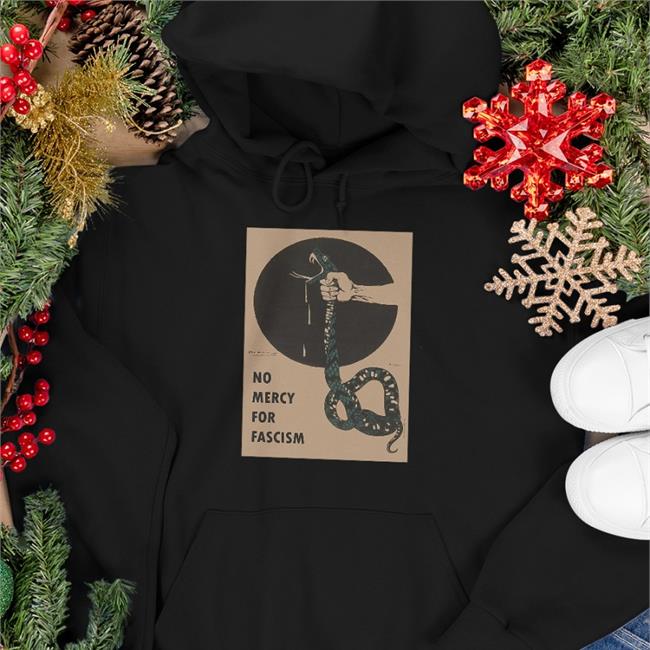 Maelforceone Mælstrom No Mercy For Fascism Shirt Snake