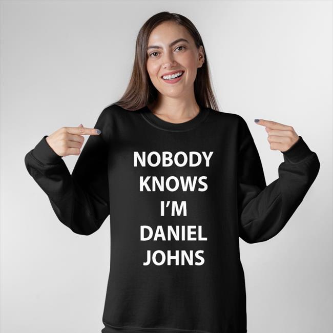 Nobody Knows I'm Daniel Johns Tank Top