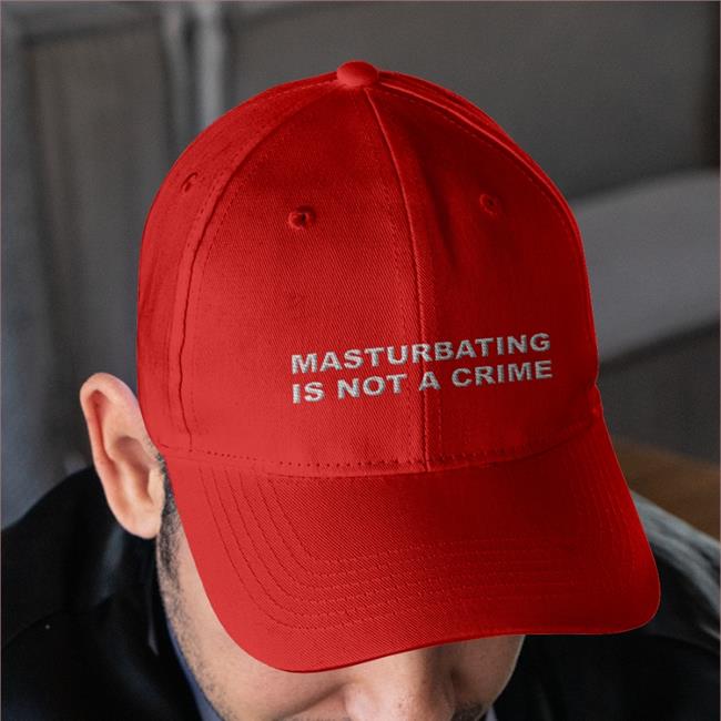 Masturbating Is Not A Crime Sweatshirt
