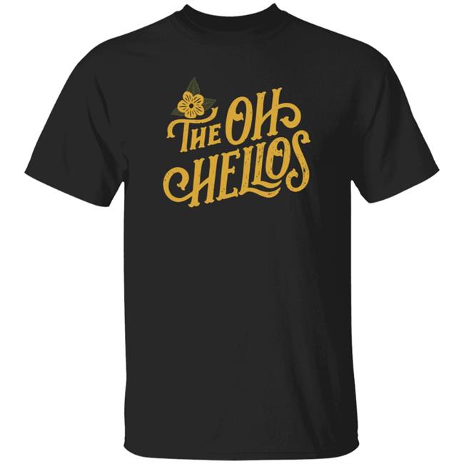 The Oh Hellos Merch The Oh Hellos Logo Tee Shirt