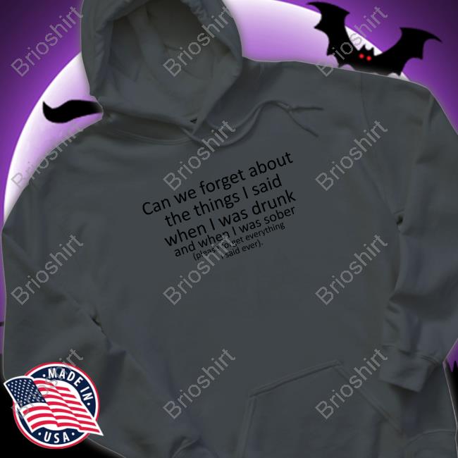 Official Can We Forget Long Sleeve Tee