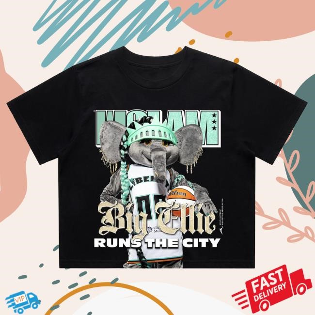 Official Slam Goods WSLAM Women's Crop Cover New Shirt - Big Ellie (WSLAM Digital Cover)