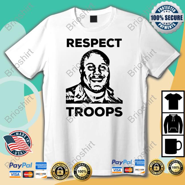 Grift Shop Respect Troops Shirt