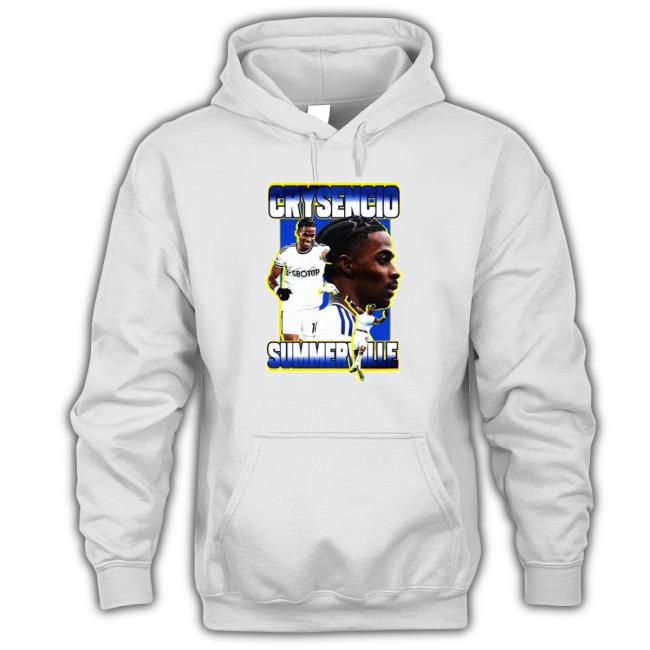Official Crysencio Summerville Leeds Hooded Sweatshirt