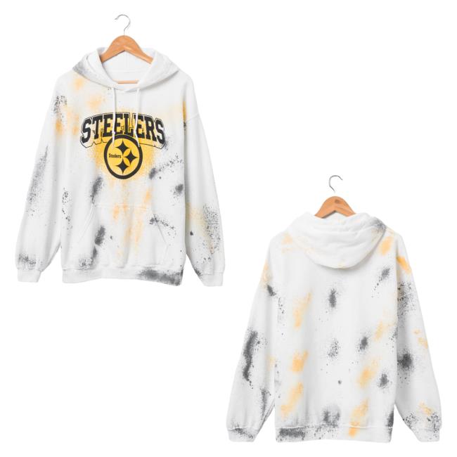 Official Junk Food Apparel Clothing Store Shop Tie-Dye Junkfoodclothing Pittsburgh Steelers Tie Dye Hoody