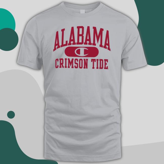 NCAA Shop Champion Alabama Crimson Tide Arch Pill T-Shirt