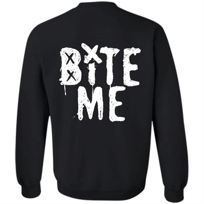 Avril Lavigne Merch Bite Me Hoodie Avril Lavigne Merch Bite Me Hoodie