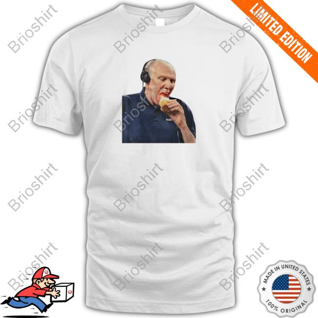 Official Bill Walton Eating Candle Shirt New