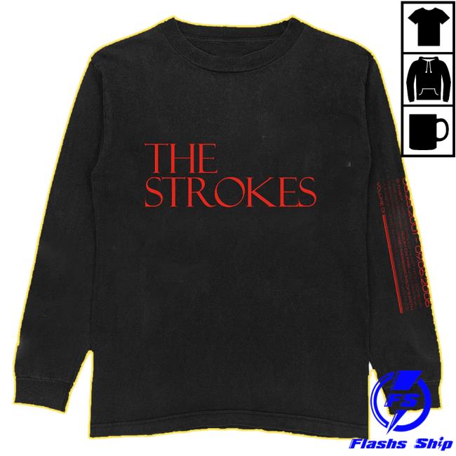 Official The Strokes Merch Store The Singles Volume 01 LS The Strokes Apparel TheStrokes
