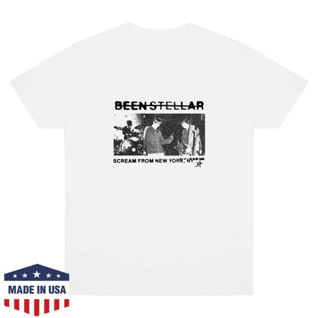 Official Been Stellar Merch Store Been Stellar White Tour Tee