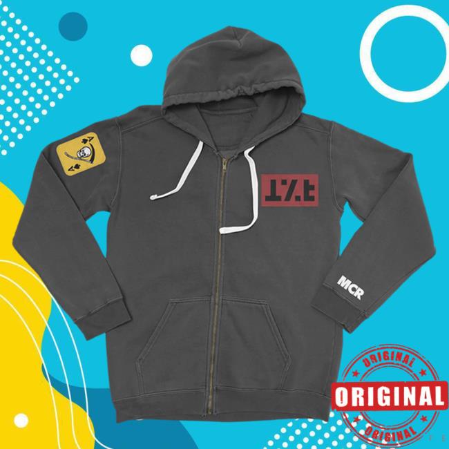 Official Mcr Merch Store Shop Warner Records My Chemical Jet Star Zip Up Sweaters WarnerRecords