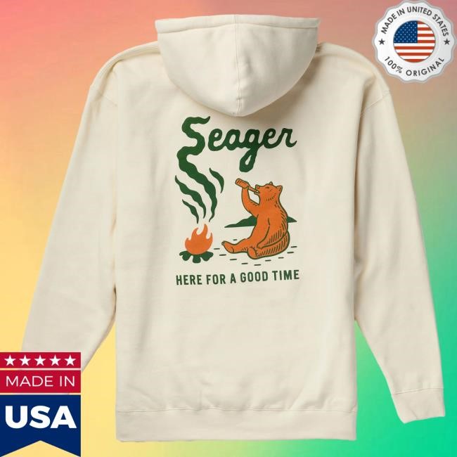 Official Seager Clothing Store Shop Seager Smokey Mid-Weight Pull Over Hoodie Seagerco