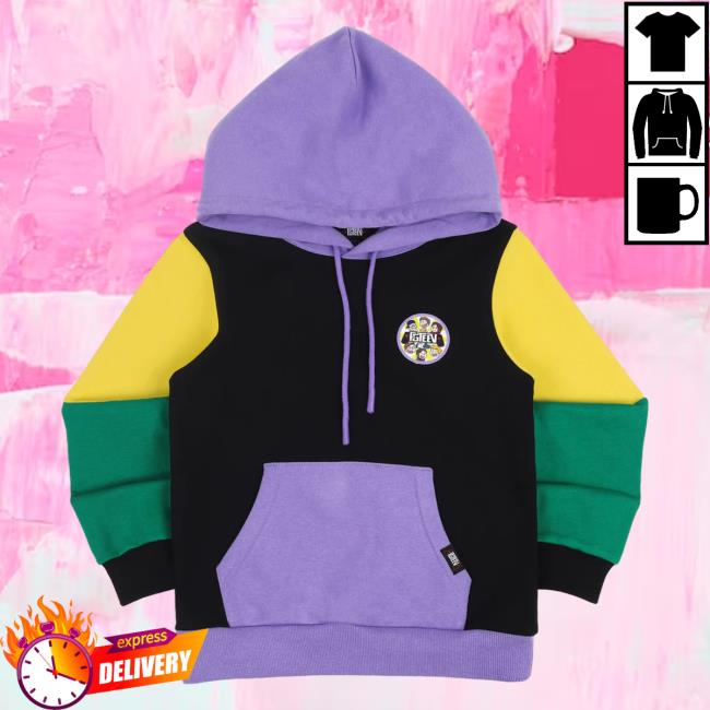 Official COLORBLOCKED HOODIE - MULTI-COLORED