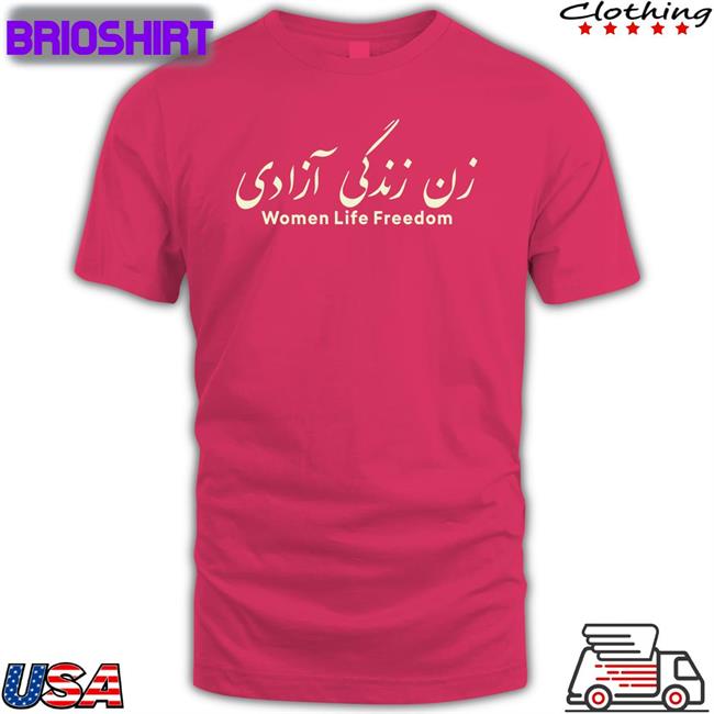 Women Life Freedom Long Sleeve T Shirt Wesam Badr