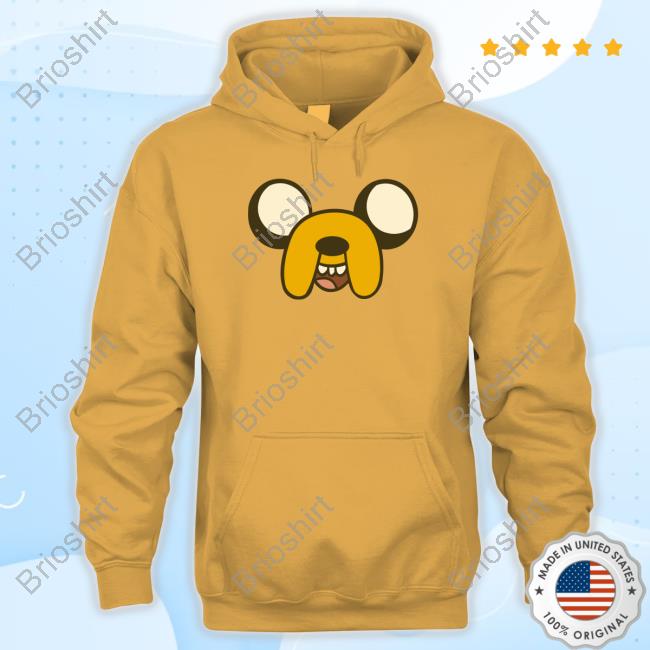 Adventure Time Merch Adventure Time Jake Head Hoodie