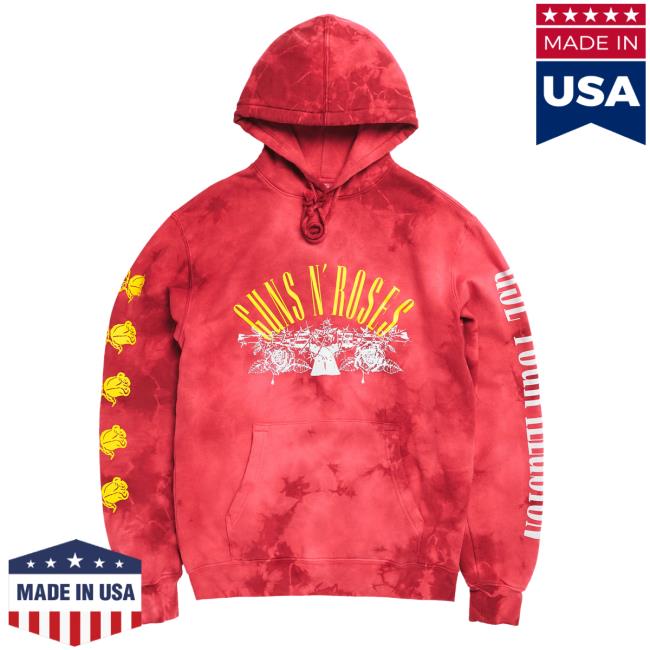 Official Gnr Merch Store There's A Heaven Popover Sweatshirt II Gnrmerch