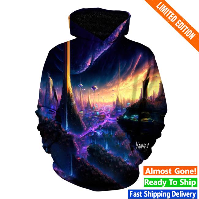Official Iedm Clothing Overdue Aftermath Unisex Hoodie 3D All Over Print