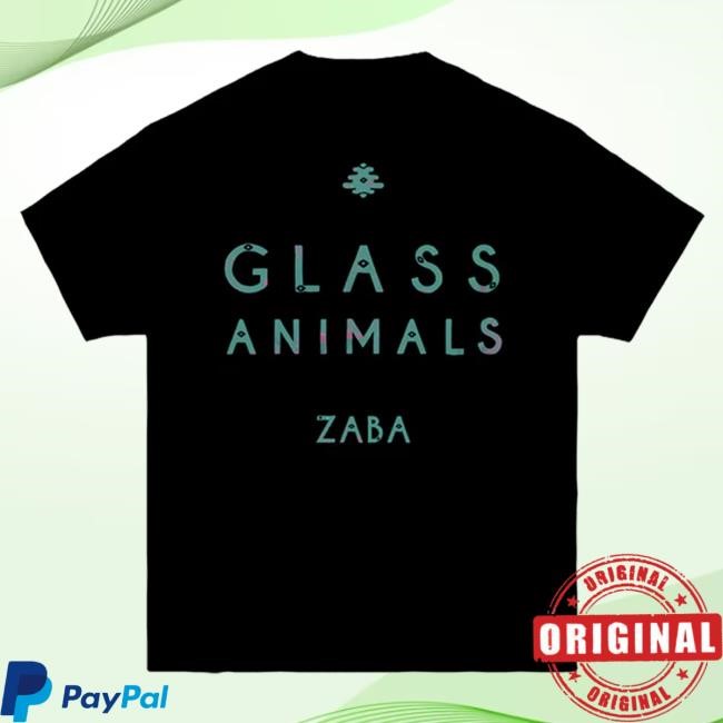 Official Glass Animals Merch Store Shop Glass Animals Black Zaba Hot Shirt GlassAnimals