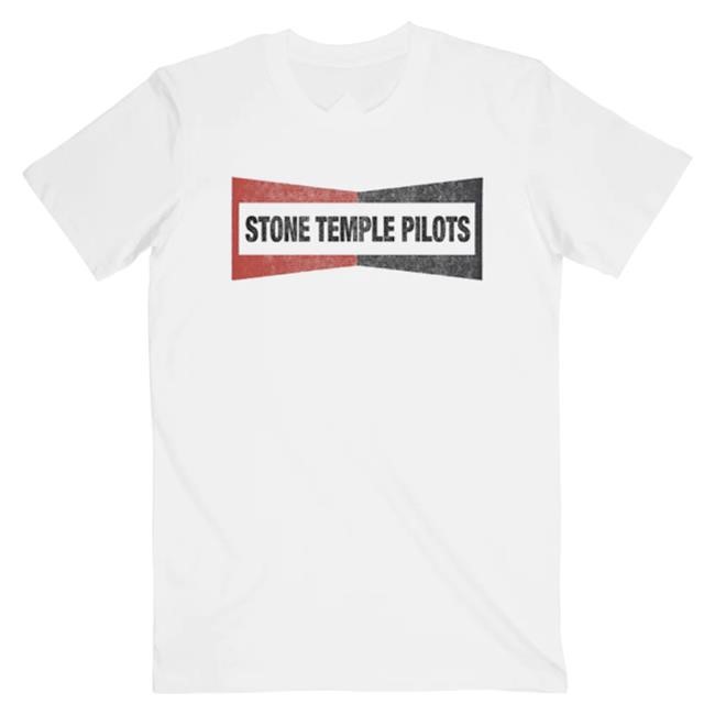 Official Stone Temple Pilots Merch Store Cig Logo White New Shirt