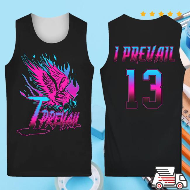 I Prevail Merch Store I Prevail Flaming Eagle Basketball Jersey