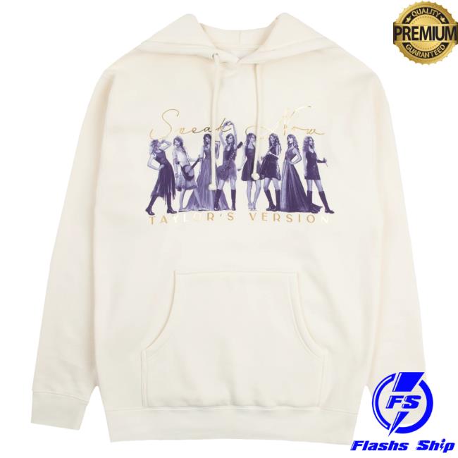 Official Taylor Swift Merch Store Speak Now (Taylor's Version) Eras Beige Crew neck TaylorSwift Apparel Clothing Shop