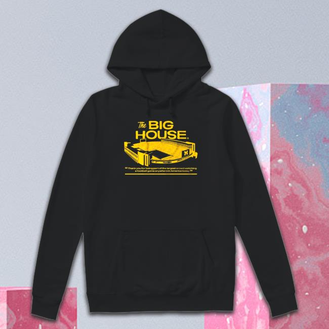 Michigan Football The Big House Stadium Hoodie