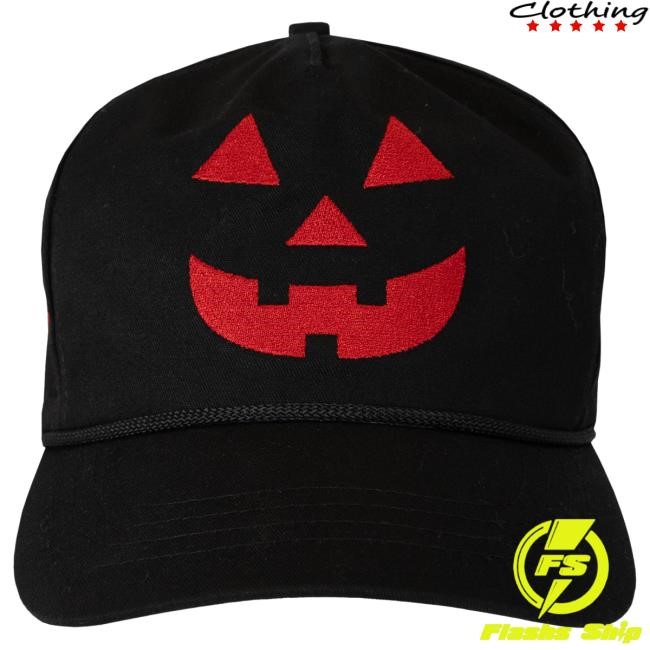 Official Donald Trump Merch Store Jack O’Lantern Hat ’25 Black/Red