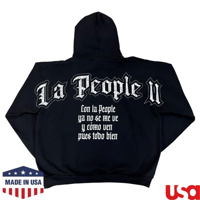 Official Peso Pluma Merch Store Peso Pluma People II Attractive Hoodie PesoPluma