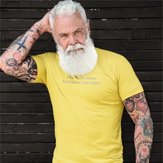 Parody Apparel Merch Two More Doses To Flatten The Pulse Petrified Covid Parent
