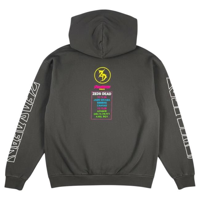 Official Zeds Dead Merch Store Zeds Dead - Chicago - Arena Of Intergalactic Happiness Hoody