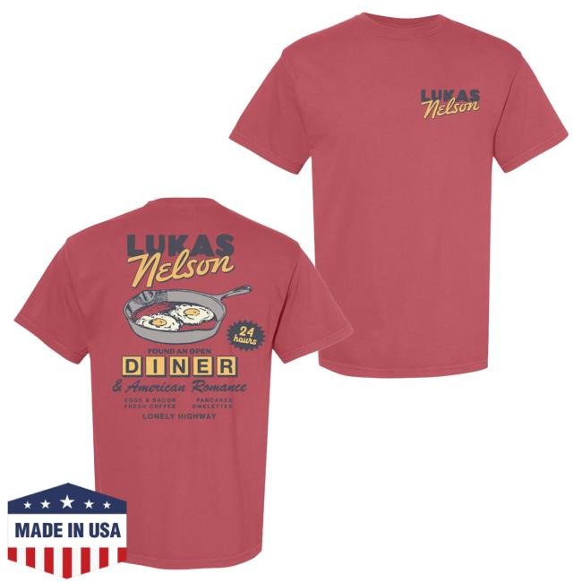 Official Lukas Nelson Merch Store Diner Shirts