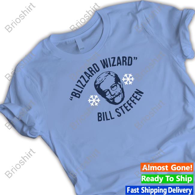 The Mitten State Merch Bill Steffen Blizzard Wizard Tee