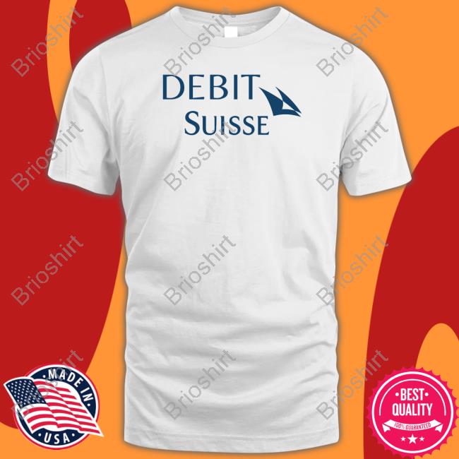 Credit Suisse Debit Suise Long Sleeve Shirt Wall Street Memes