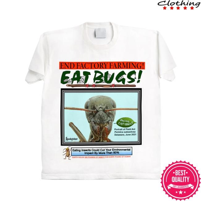 Official Online Ceramics End Factory Farming White Tee