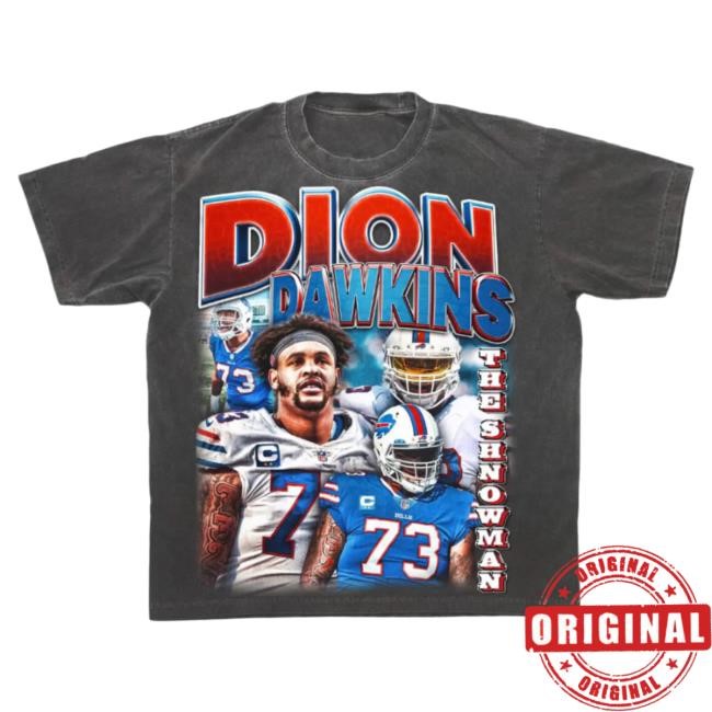Official Shnow Dion Dawkins Graphic Heavyweight Popover Shirt