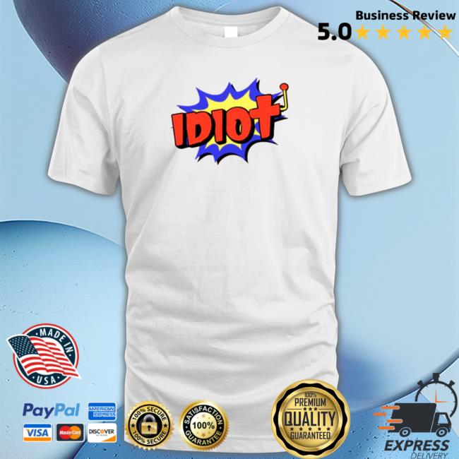 Official Vegas Matt Merchandise Idiot Tee Shirt