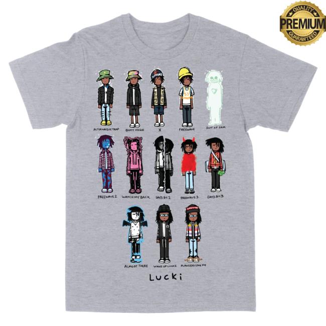 Official Sincerely Lucki Evolution T-Shirts SincerelyLucki Deadboylife