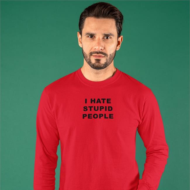 I Hate Stupid People Tee