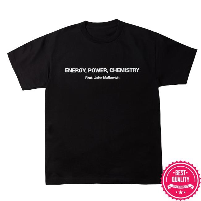 Chaelin CL Shop Merch Energy, Power, Chemistry S/S Shirt Black