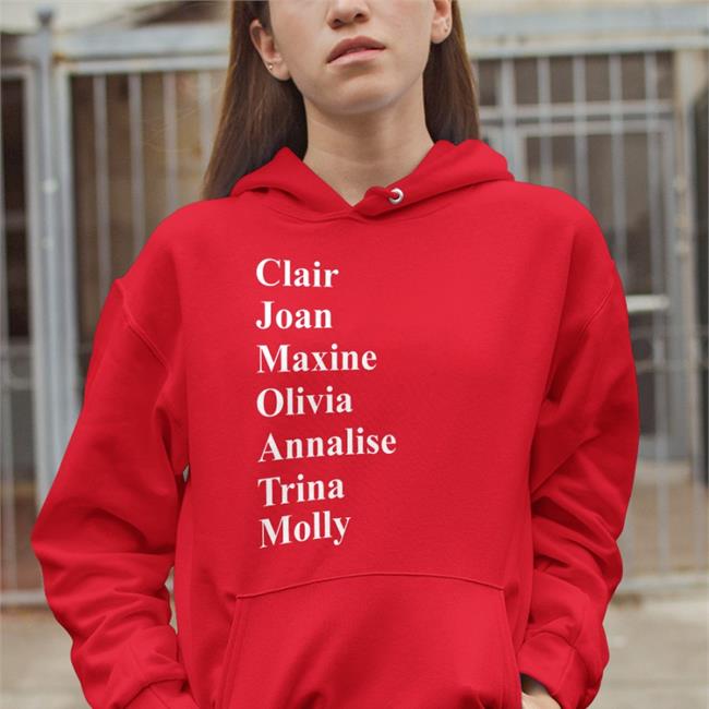 Black Lawyers Clair Joan Maxine Olivia Annalise Trina Molly T Shirt