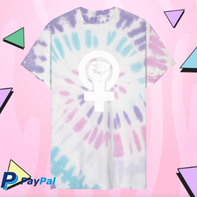 Lebian Power1 Unisex Tie Dye Tee Shirt Pastel Spiral