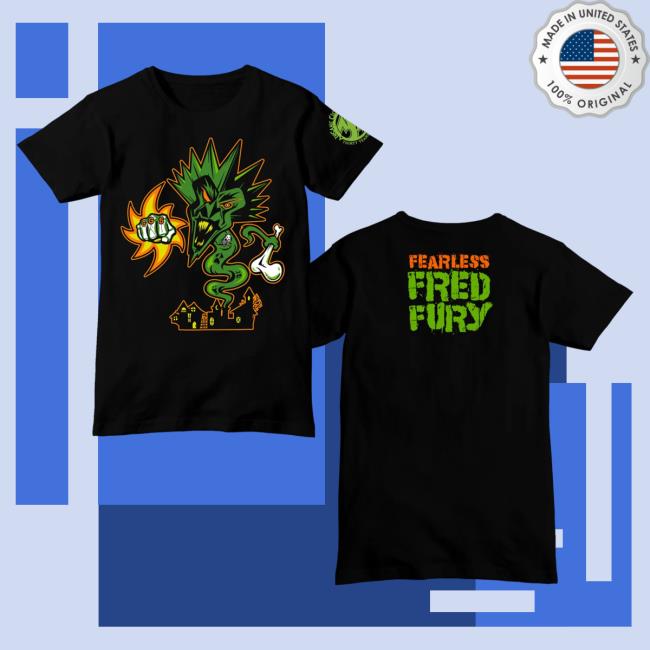Official Icp Merch Clothing Store Insane Clown Posse Undead Fearless Fred Fury Black Shirt