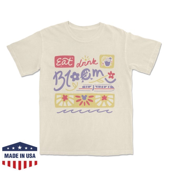 The Lost Bros Eat Drink Bloom Shirt The Lost Bros Merch