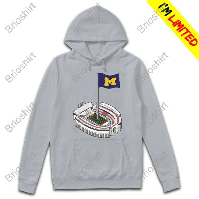 Britt Brianzivino Michigan Football Ohio Stadium The Shoe Hoodie