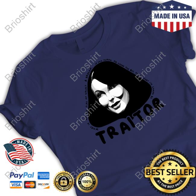 Amanda Traitor White Hoodie