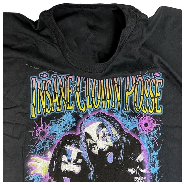 Official Icp Merch Clothing Store Insane Clown Posse "Lightning Tongue" Tshirt